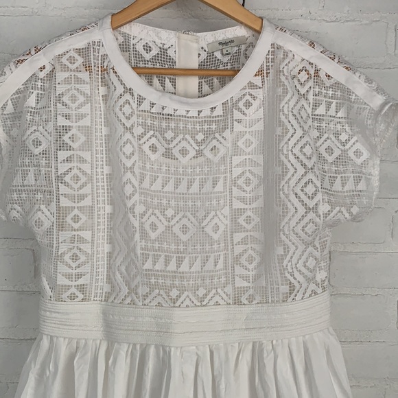 Madewell Geo lace dress - Picture 6 of 7